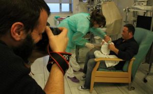 prematuros fotos gratis a bebés ingresados en UCIS hospitales de Cataluña