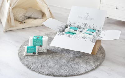 Qué buena idea: una caja mensual de pañales a domicilio
