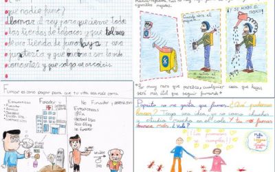 Los niños dan sus ideas para no fumar