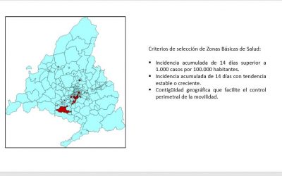 Madrid cierra 37 zonas sanitarias para frenar la expansión del Covid