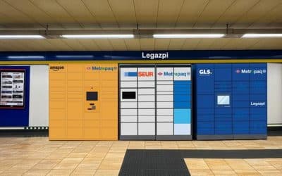 Ya se pueden recoger paquetes en las estaciones de metro de Madrid