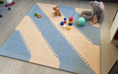 Cómo preparar una zona de juegos para tu bebé